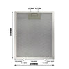 Filtro Antigrasso in Alluminio CIARRA per Cappa AL260319-OW